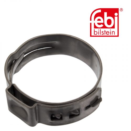 Abrazadera de sujección para guardapolvo 28,5 mm