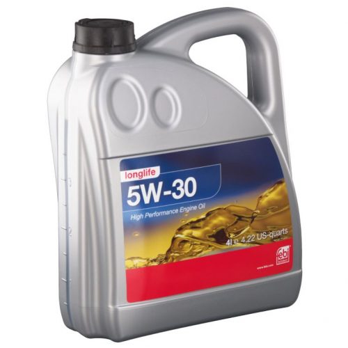 Aceite de motor SAE 5W-30 sintético Longlife 5 Ltrs.
