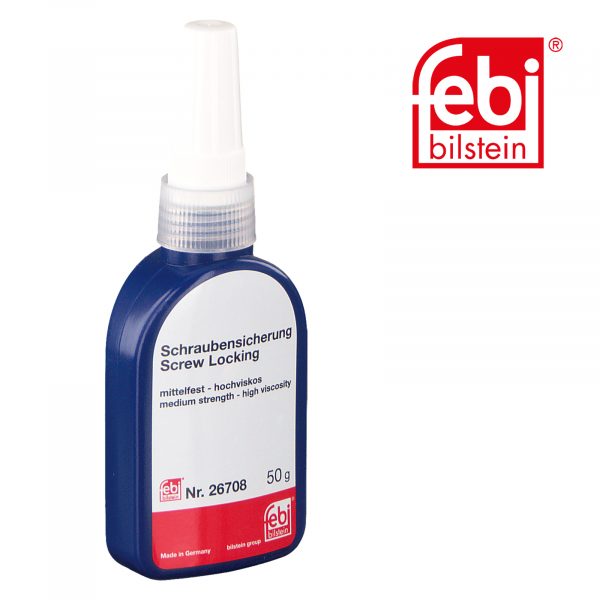 Sellador traba rosca azul 50 g.