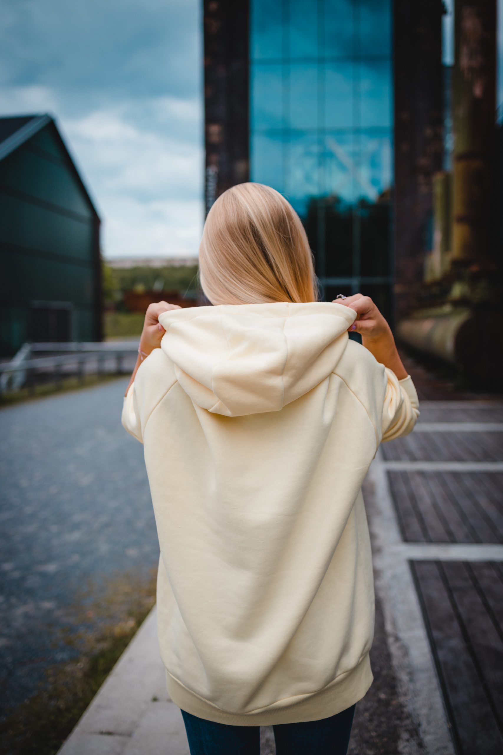 Sweater Bilstein Urban, amarillo pastel, Talla S - Image 3