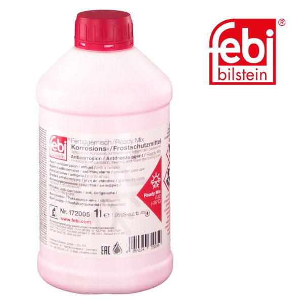 Refrigerante Ready Mix G12 Rojo Febi 1 Ltrs.